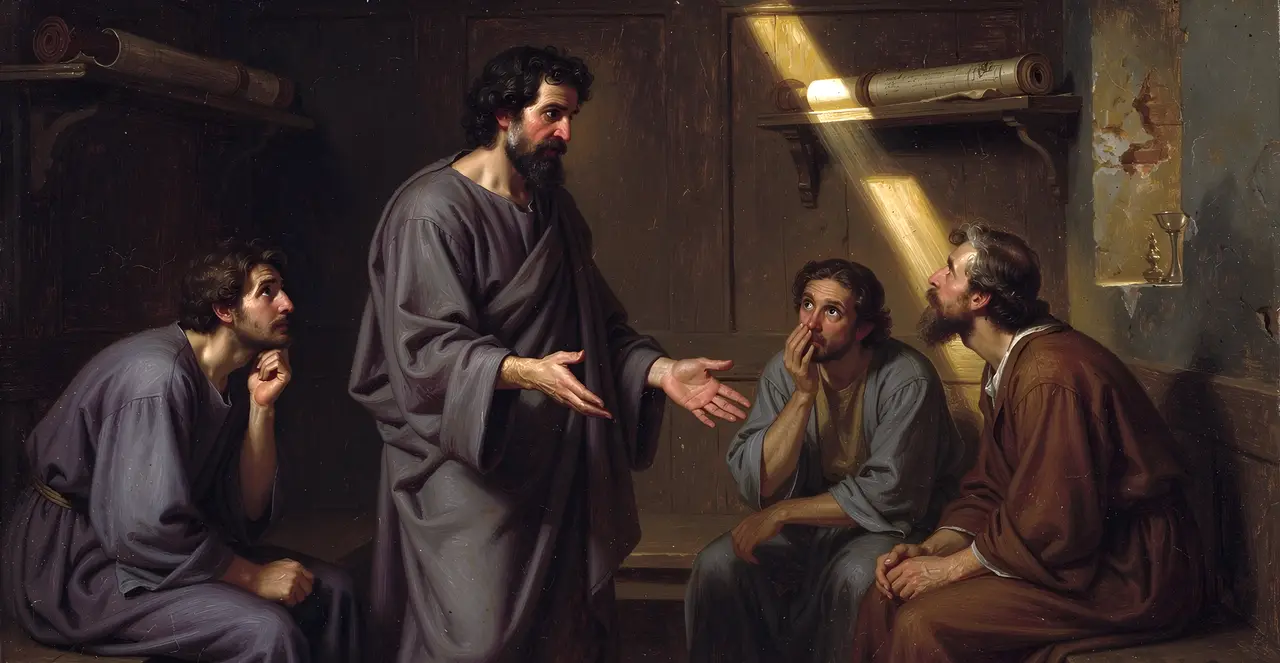 1 Corinthians 14:6-9 — 1 Corinthians, oil painting · TruthPrints