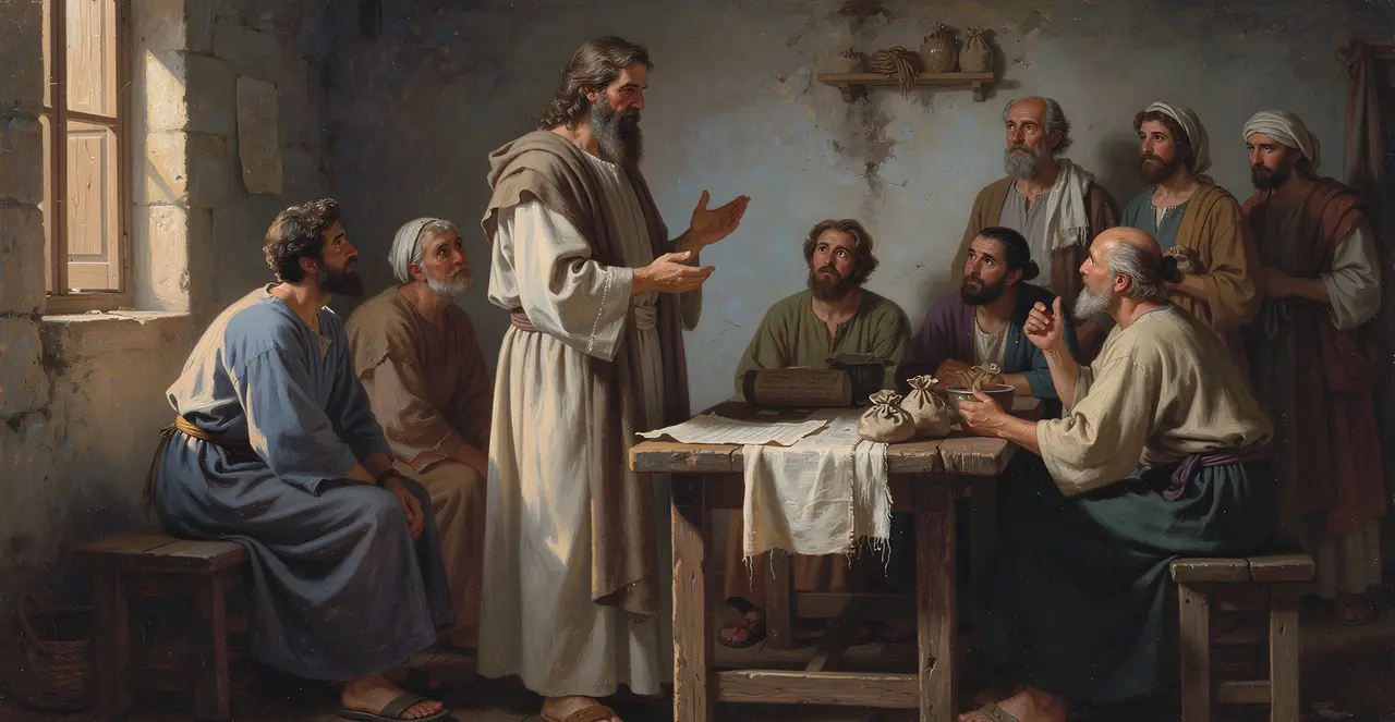 1 Corinthians 16:1-5 — 1 Corinthians, oil painting · TruthPrints
