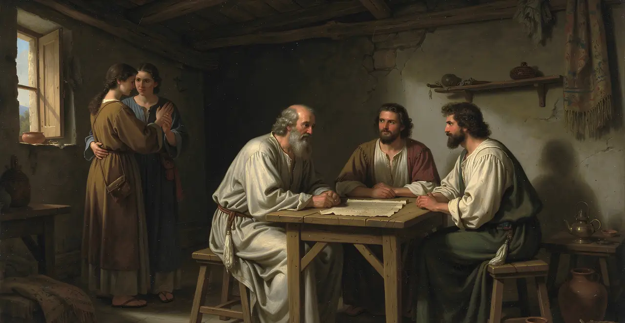 1 Corinthians 16:15-19 — 1 Corinthians, oil painting · TruthPrints