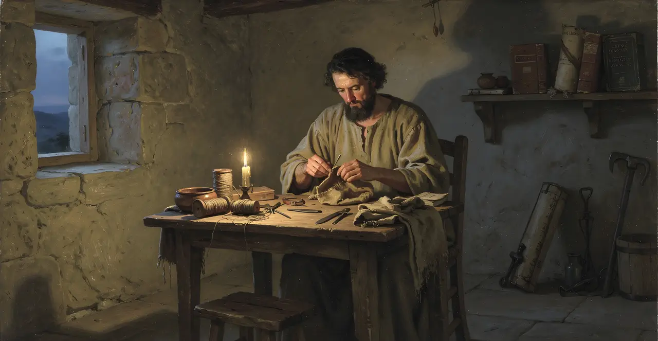 1 Corinthians 4:12-16 — 1 Corinthians, oil painting · TruthPrints