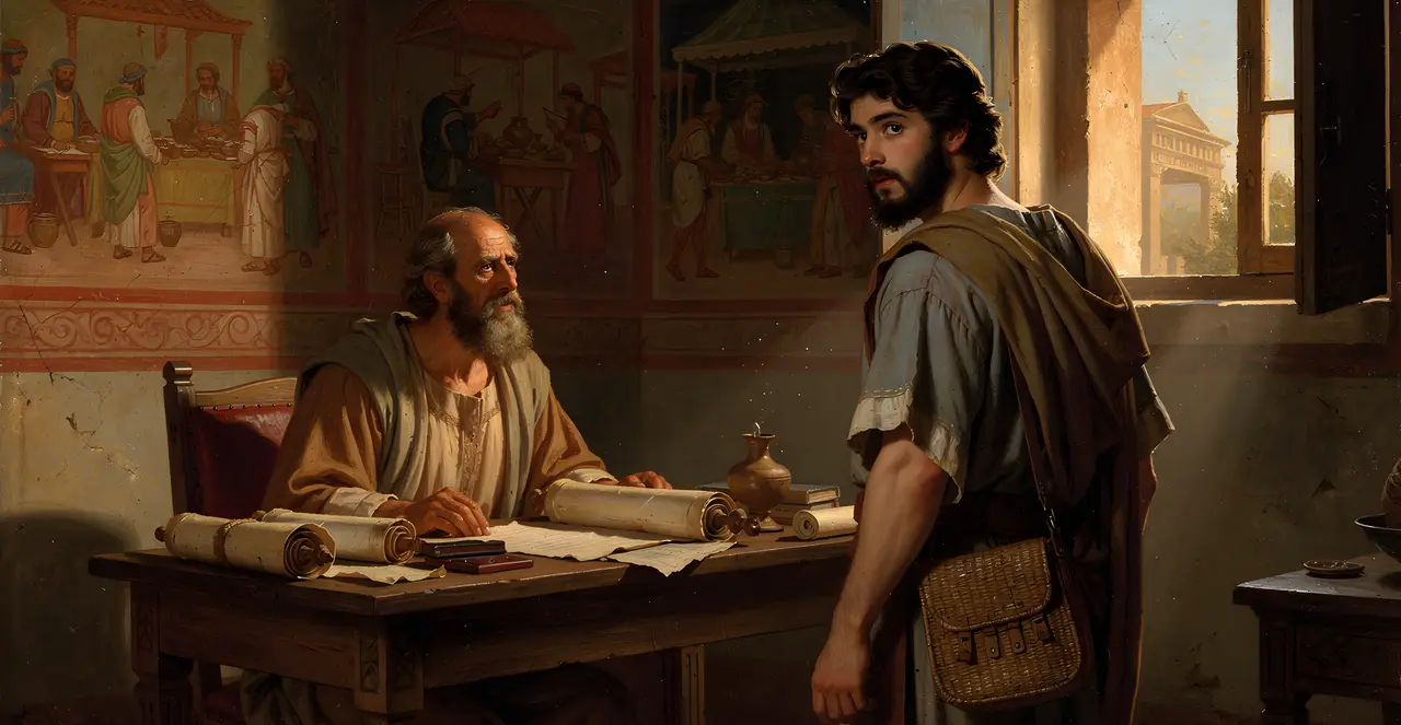 1 Corinthians 4:17-21 — 1 Corinthians, oil painting · TruthPrints