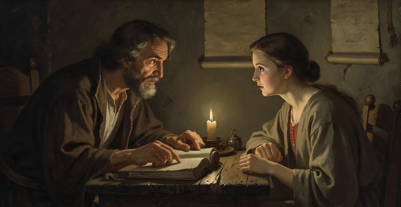 1 Corinthians 7:35-37 — 1 Corinthians, oil painting · TruthPrints