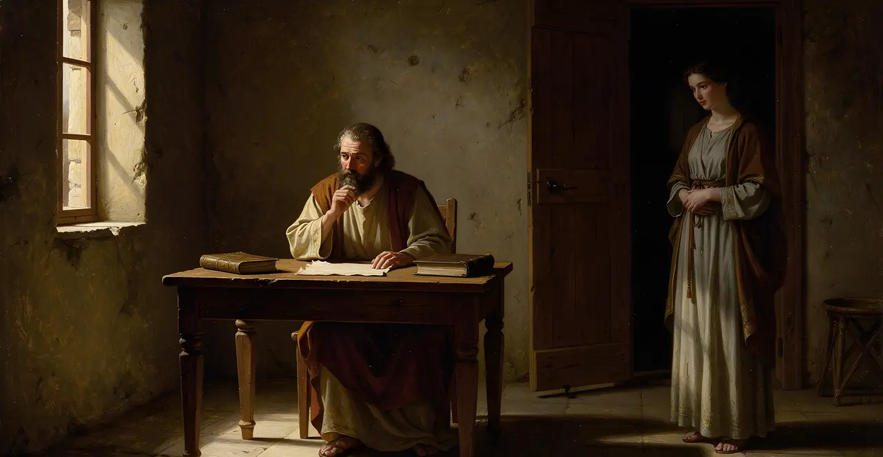 1 Corinthians 7:38-40 — 1 Corinthians, oil painting · TruthPrints