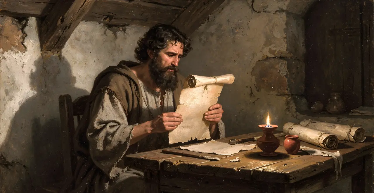 1 Corinthians 9:10-12 — 1 Corinthians, oil painting · TruthPrints