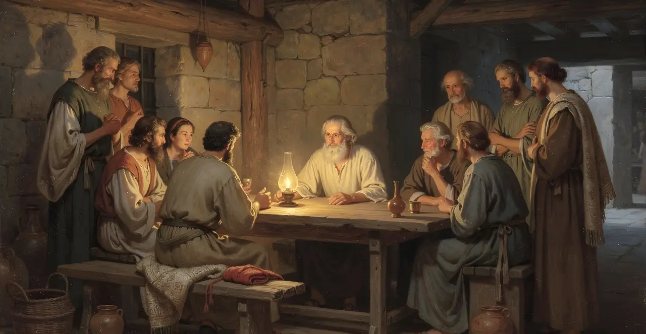1 John 2:22-26 — 1 John, oil painting · TruthPrints