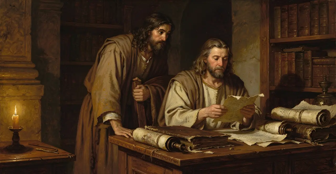 1 John 2:6-9 — 1 John, oil painting · TruthPrints