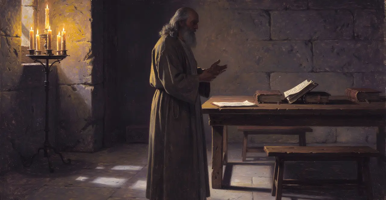 1 John 3:5-9 — 1 John, oil painting · TruthPrints