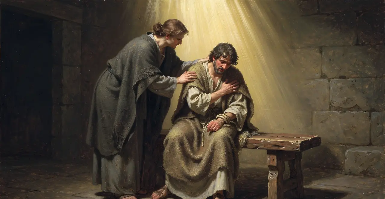 1 John 4:9-12 — 1 John, oil painting · TruthPrints