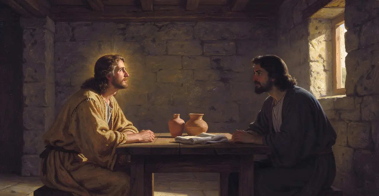 1 John 5:10-12 — 1 John, oil painting · TruthPrints
