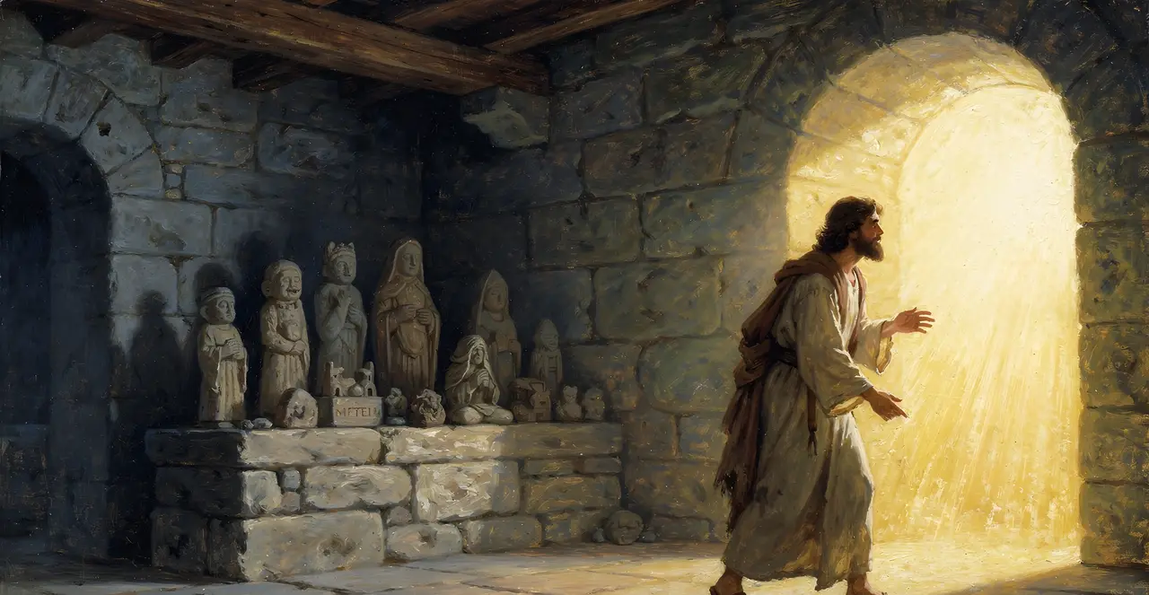 1 John 5:20-21 — 1 John, oil painting · TruthPrints