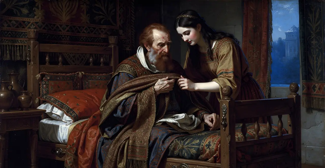 1 Kings 1:1-4 — 1 Kings, oil painting · TruthPrints
