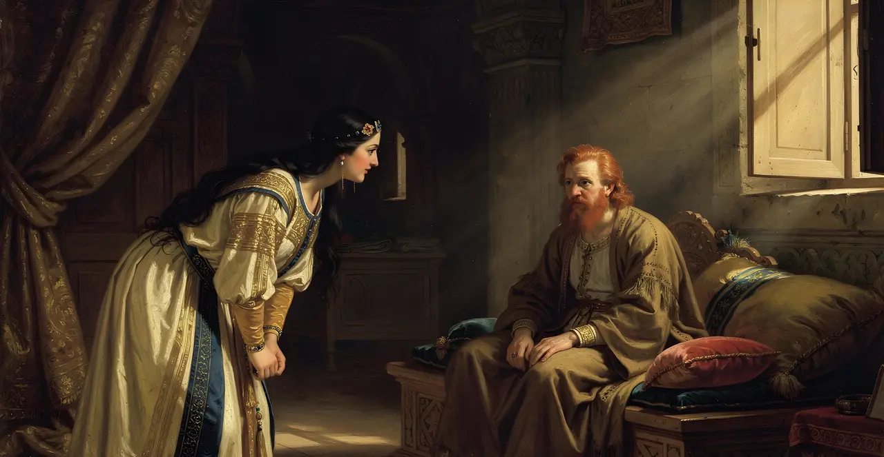 1 Kings 1:13-16 — 1 Kings, oil painting · TruthPrints