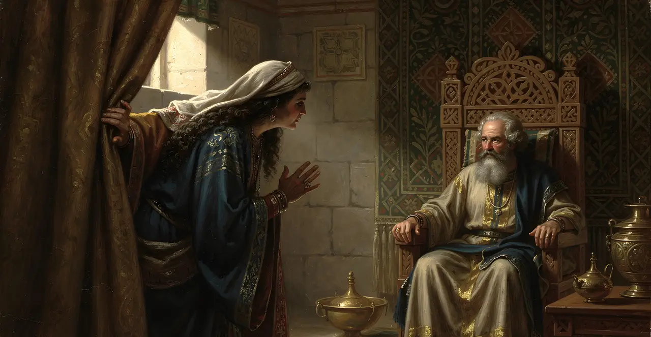 1 Kings 1:17-19 — 1 Kings, oil painting · TruthPrints