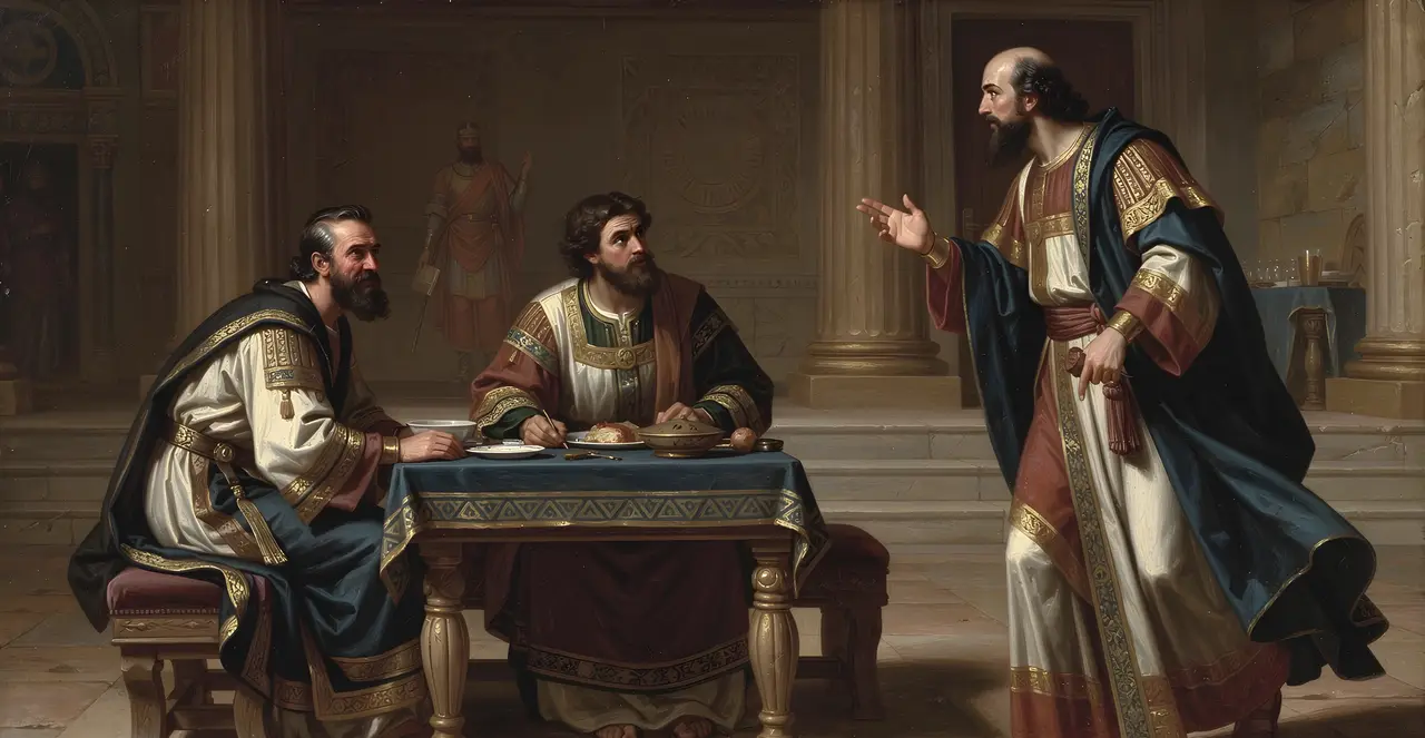 1 Kings 1:41-43 — 1 Kings, oil painting · TruthPrints