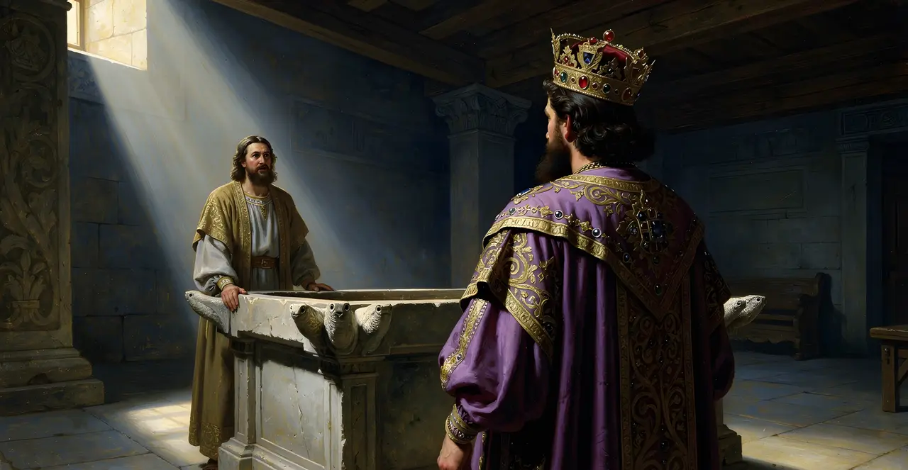 1 Kings 1:51-53 — 1 Kings, oil painting · TruthPrints