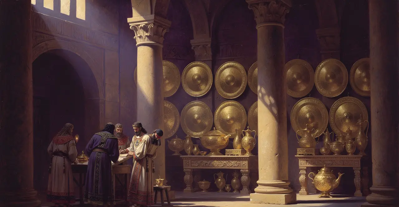 1 Kings 10:14-17 — 1 Kings, oil painting · TruthPrints