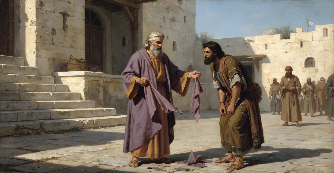 1 Kings 11:30-32 — 1 Kings, oil painting · TruthPrints