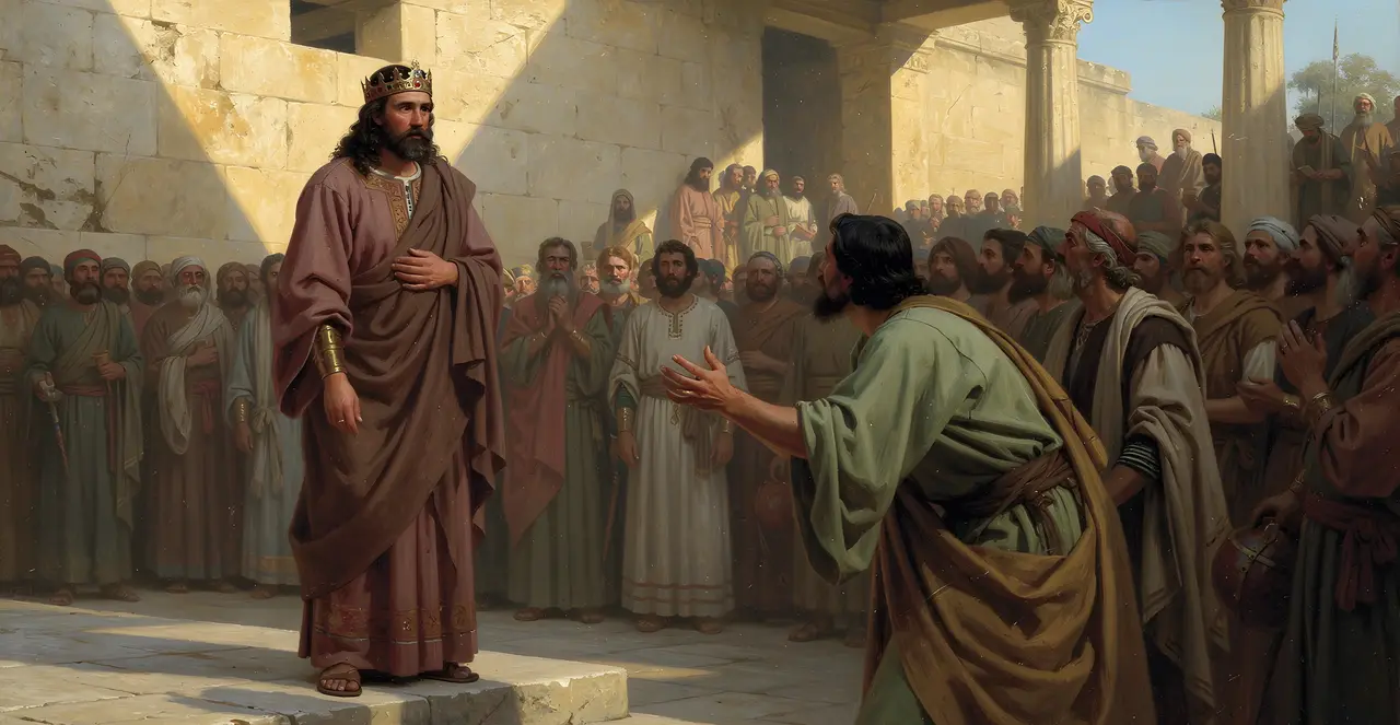 1 Kings 12:15-17 — 1 Kings, oil painting · TruthPrints