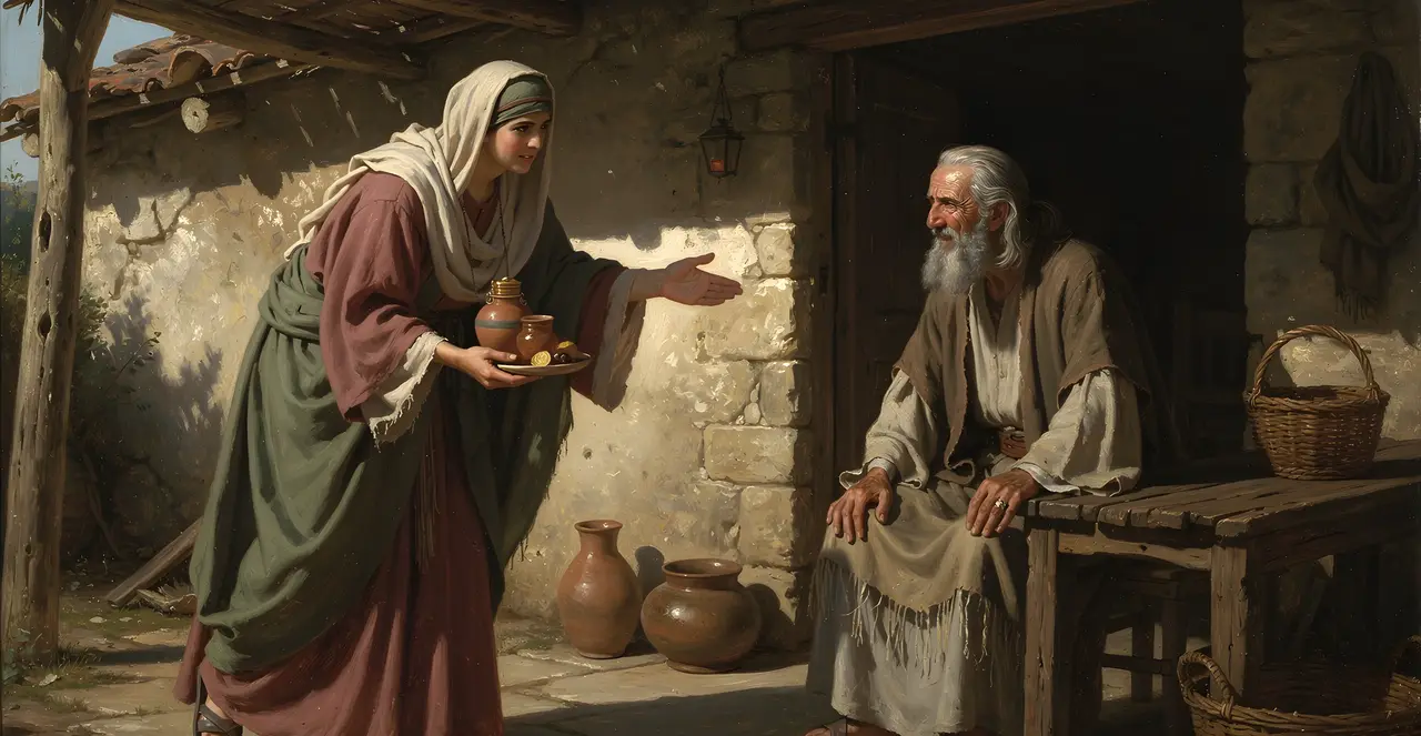 1 Kings 14:1-4 — 1 Kings, oil painting · TruthPrints