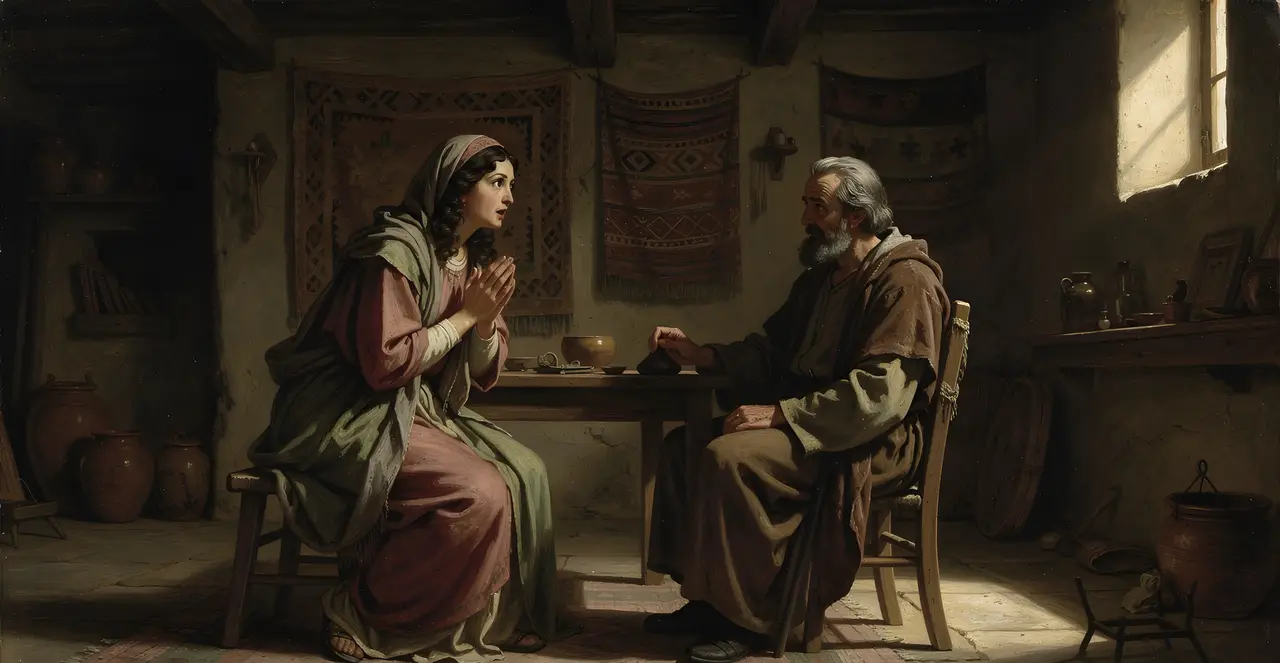 1 Kings 14:10-12 — 1 Kings, oil painting · TruthPrints