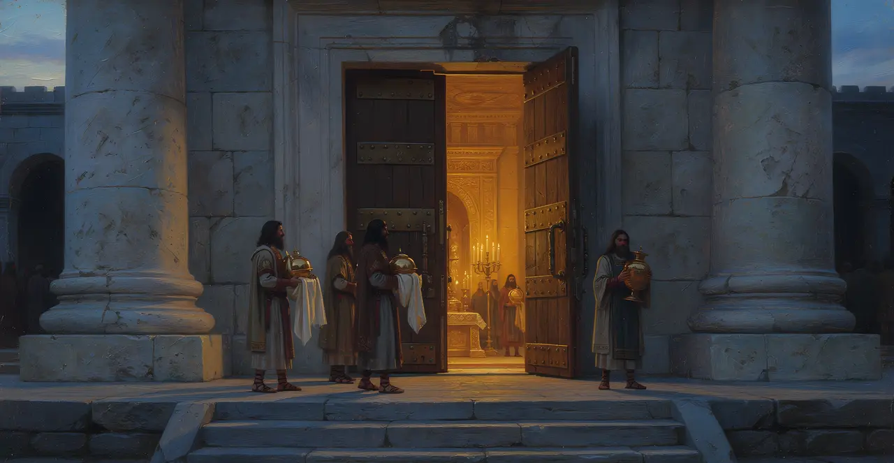 1 Kings 14:28-31 — 1 Kings, oil painting · TruthPrints