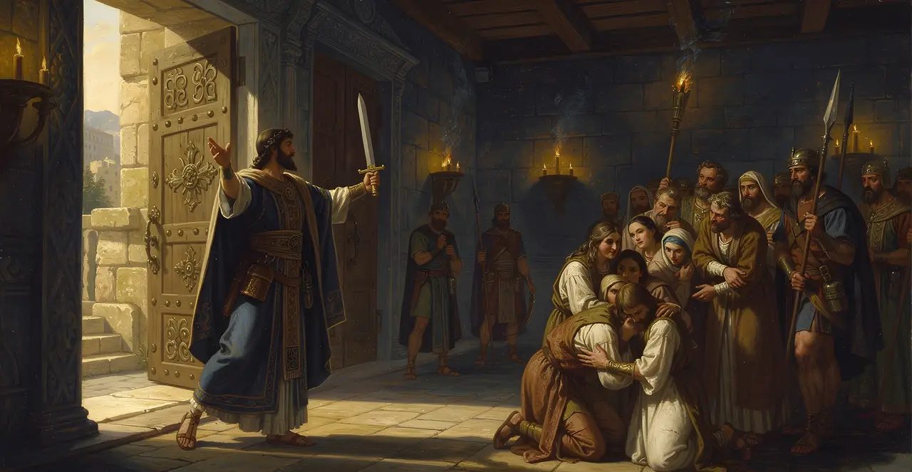 1 Kings 15:29-31 — 1 Kings, oil painting · TruthPrints
