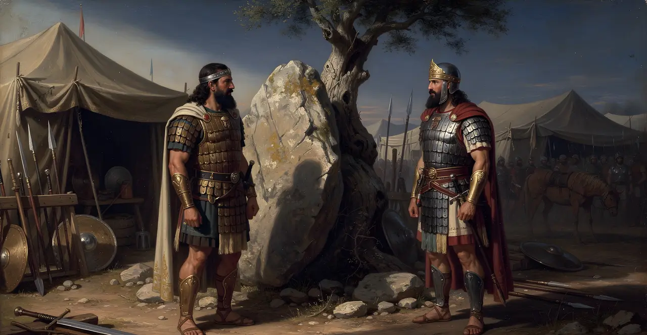1 Kings 15:32-34 — 1 Kings, oil painting · TruthPrints