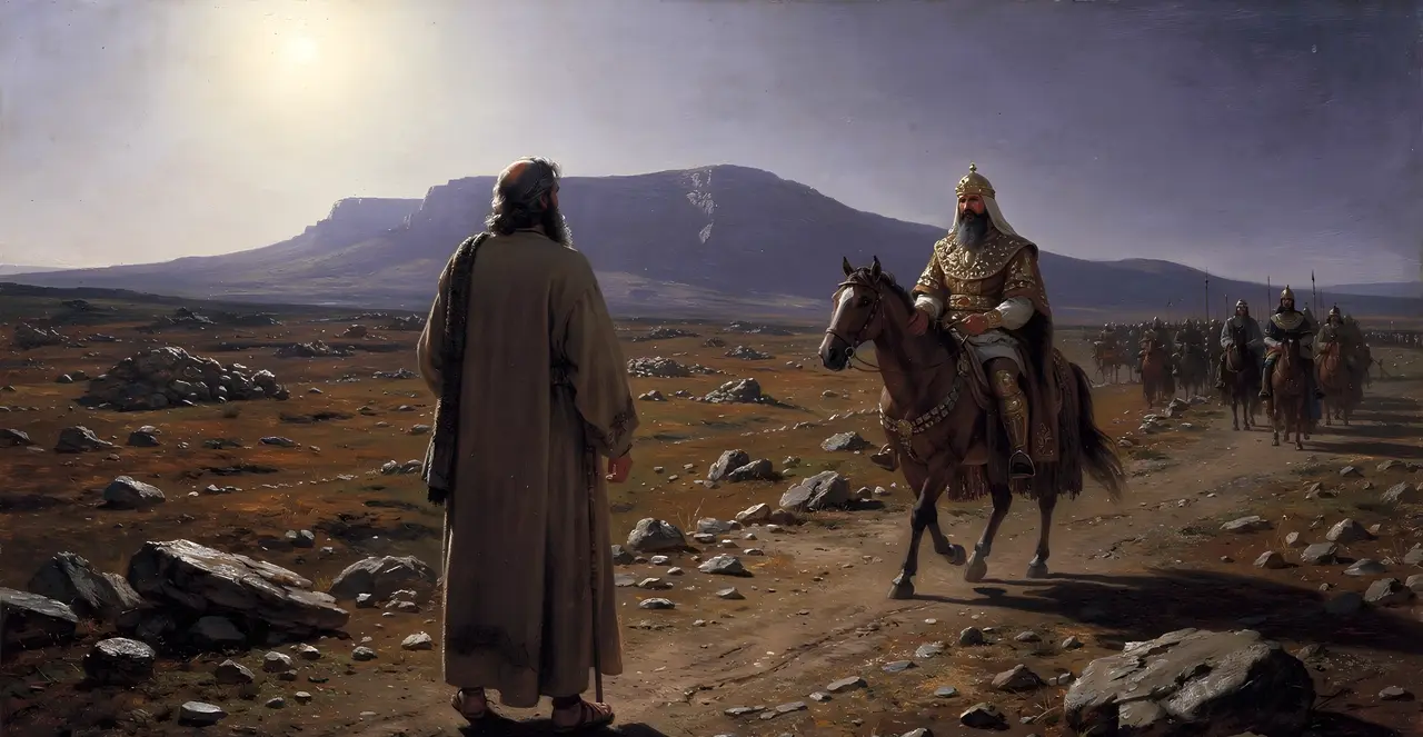 1 Kings 18:15-18 — 1 Kings, oil painting · TruthPrints