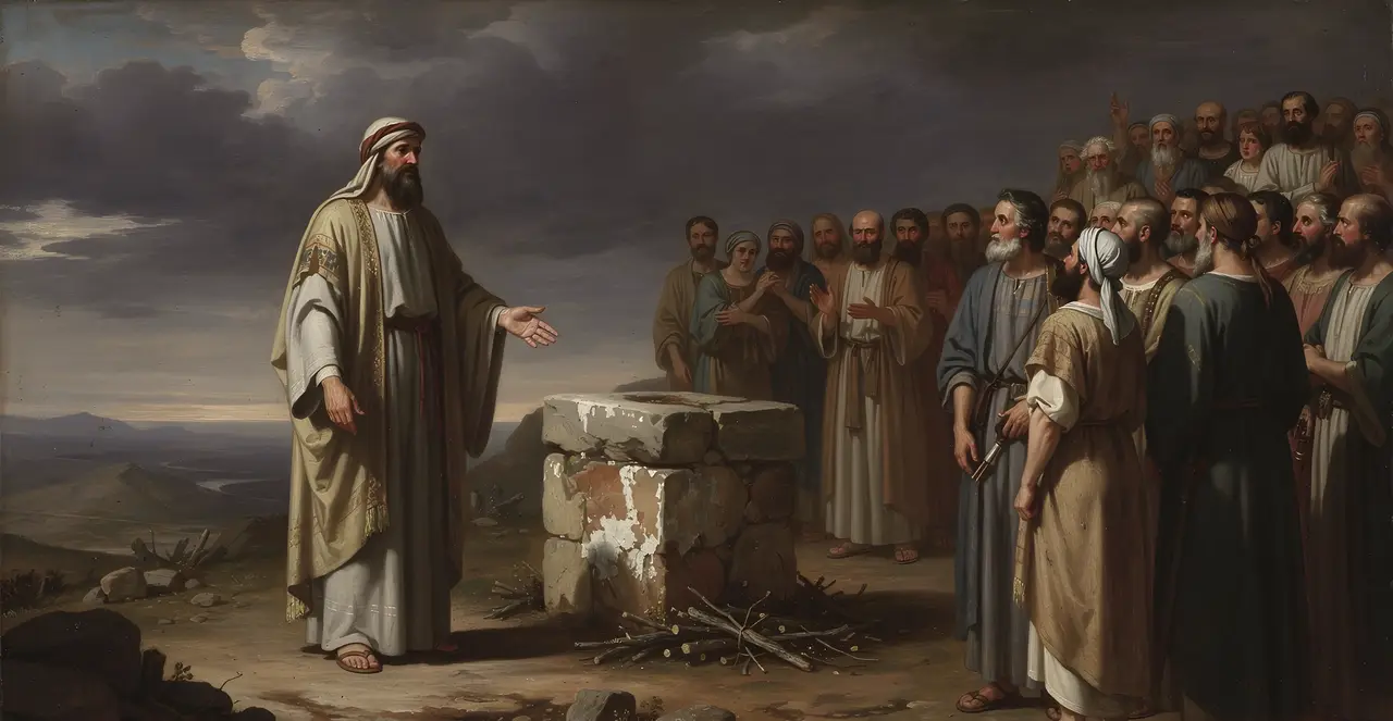 1 Kings 18:22-23 — 1 Kings, oil painting · TruthPrints