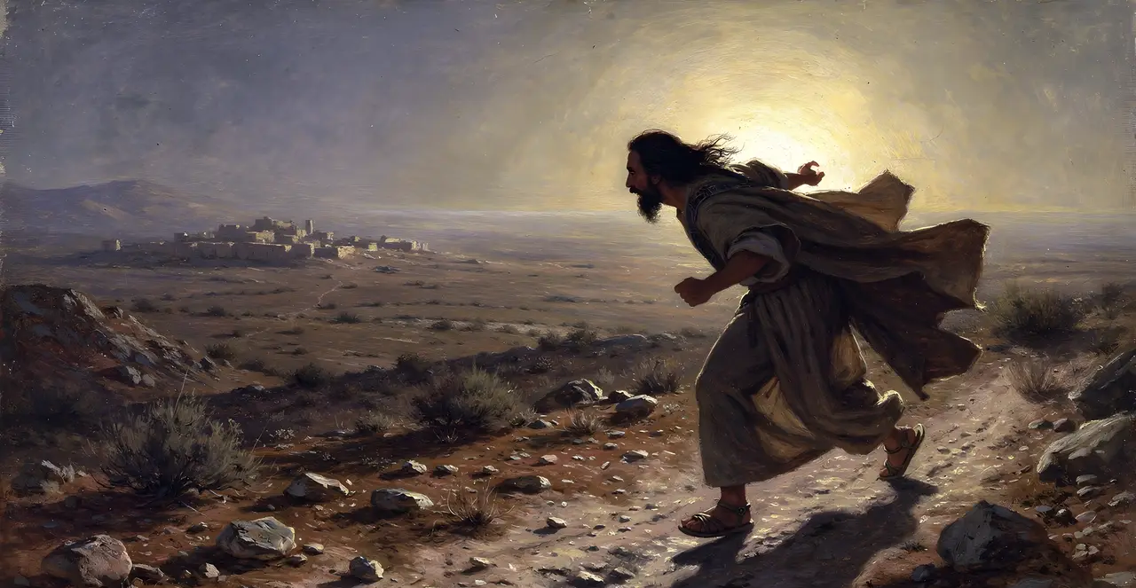 1 Kings 19:1-3 — 1 Kings, oil painting · TruthPrints