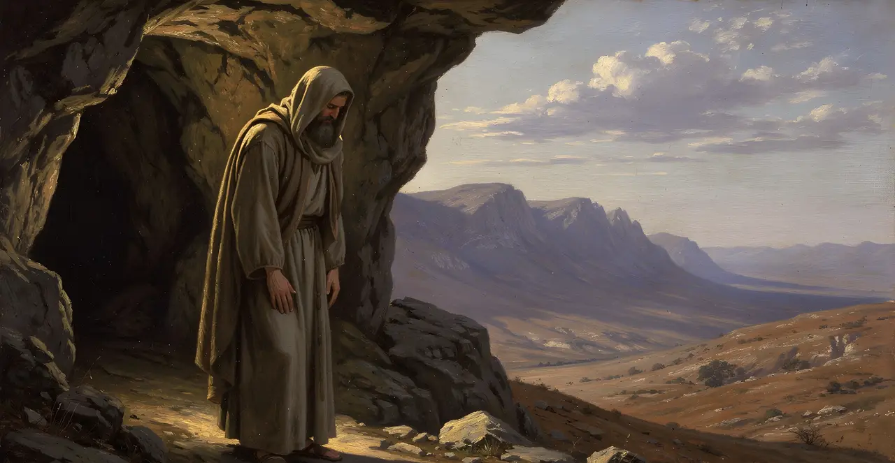 1 Kings 19:12-14 — 1 Kings, oil painting · TruthPrints