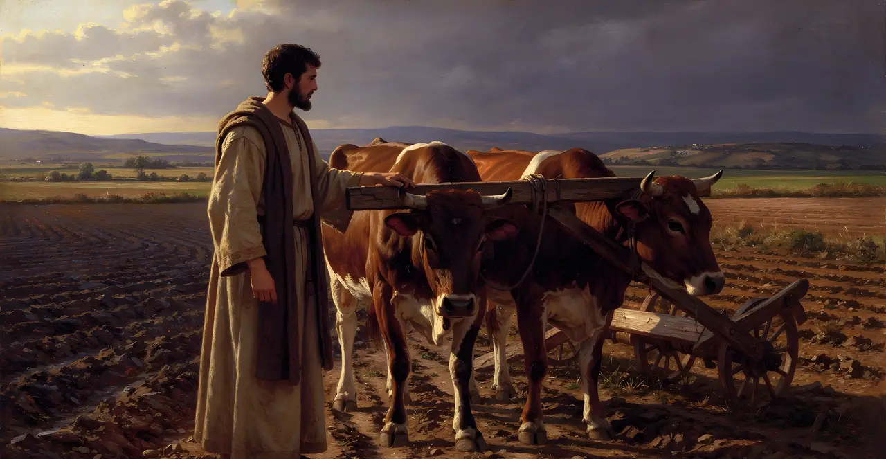 1 Kings 19:21 — 1 Kings, oil painting · TruthPrints
