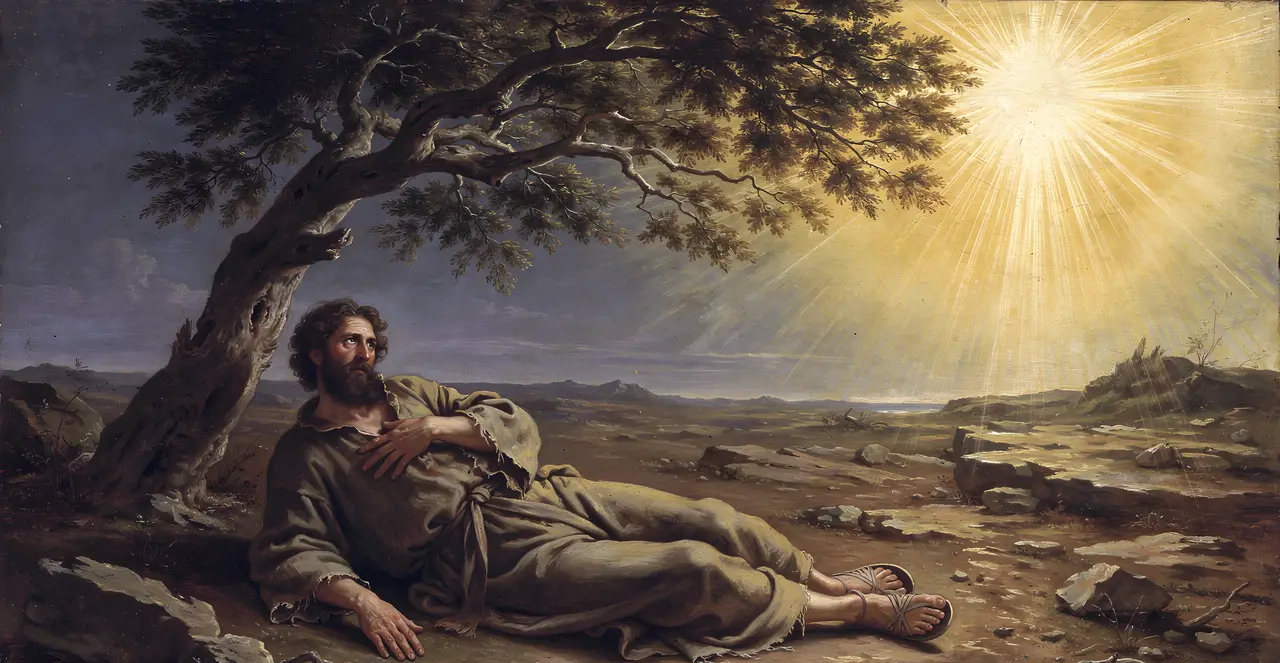 1 Kings 19:4-6 — 1 Kings, oil painting · TruthPrints