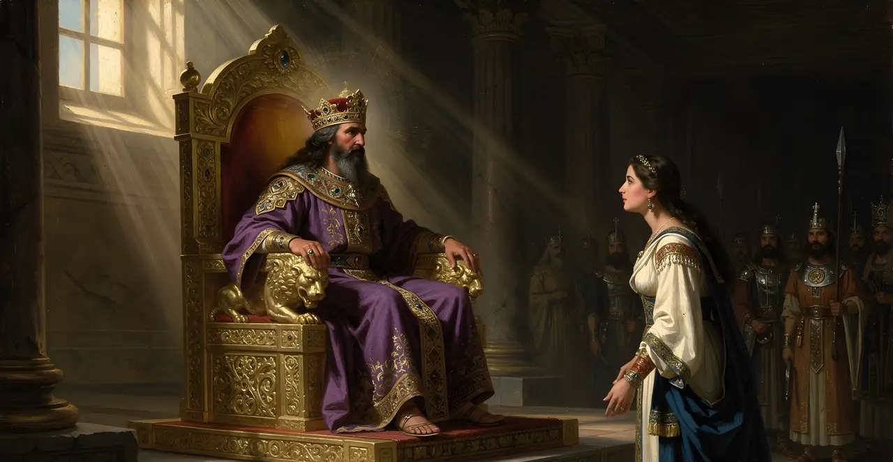 1 Kings 2:22-24 — 1 Kings, oil painting · TruthPrints