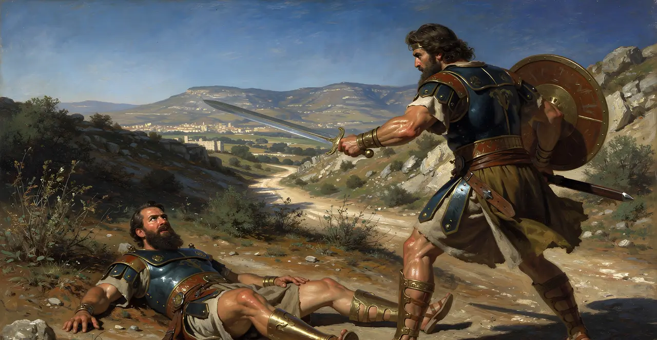 1 Kings 2:33-35 — 1 Kings, oil painting · TruthPrints