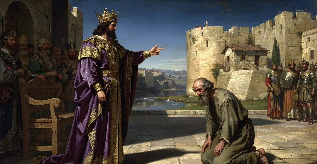 1 Kings 2:36-38 — 1 Kings, oil painting · TruthPrints