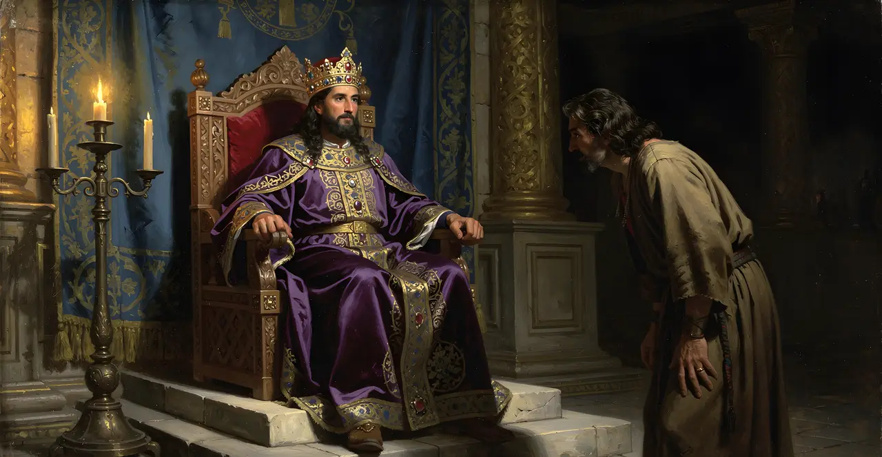 1 Kings 2:42-44 — 1 Kings, oil painting · TruthPrints