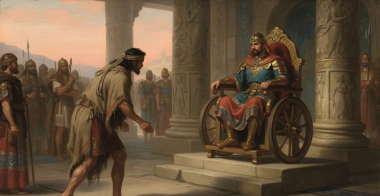 1 Kings 20:32-33 — 1 Kings, oil painting · TruthPrints