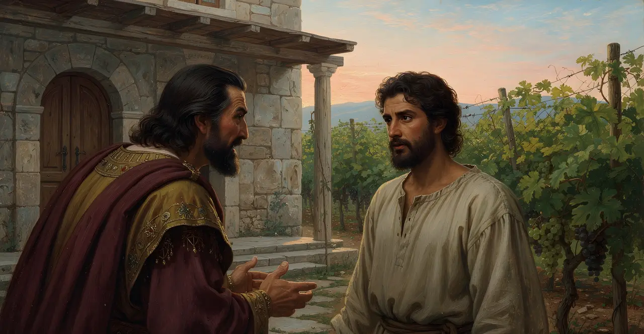 1 Kings 21:1-3 — 1 Kings, oil painting · TruthPrints
