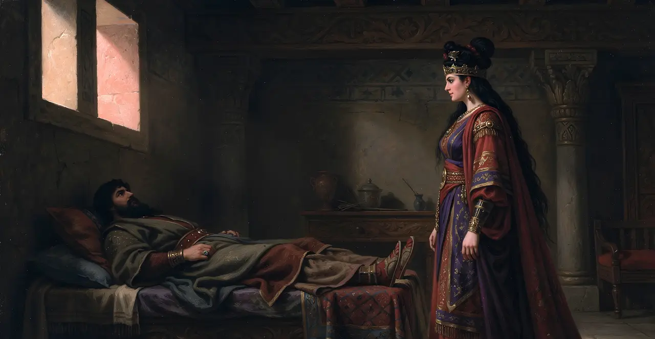 1 Kings 21:4-5 — 1 Kings, oil painting · TruthPrints