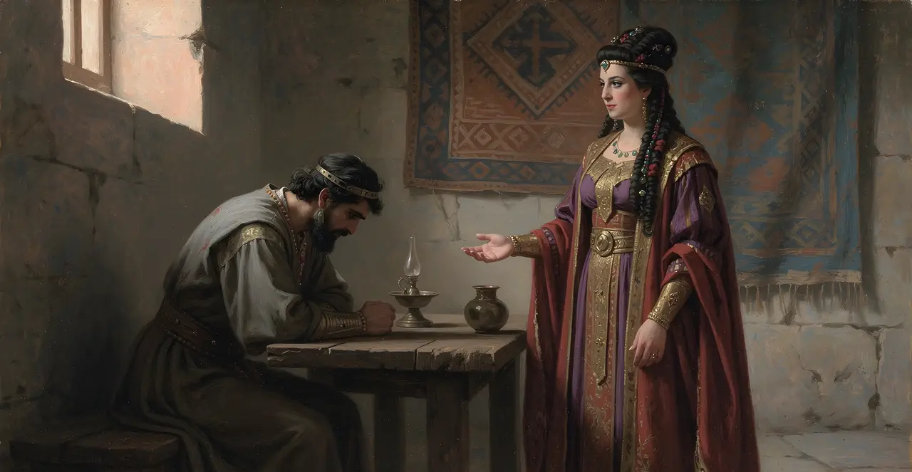 1 Kings 21:6-7 — 1 Kings, oil painting · TruthPrints
