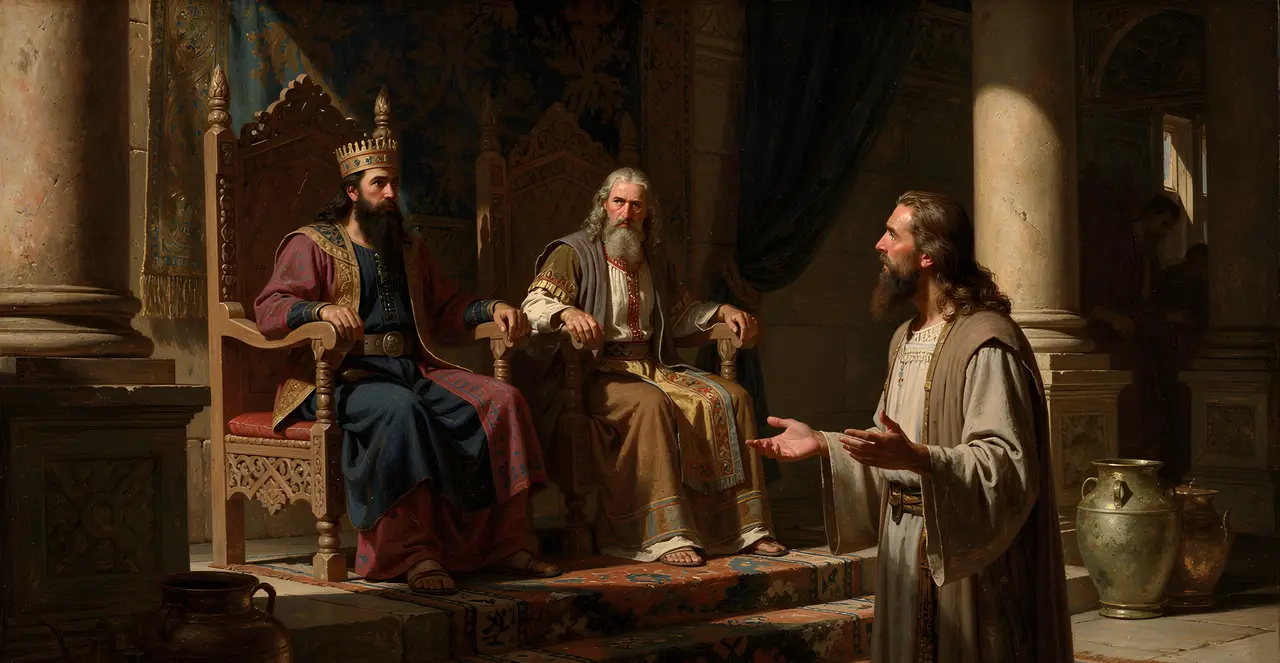 1 Kings 22:16-18 — 1 Kings, oil painting · TruthPrints
