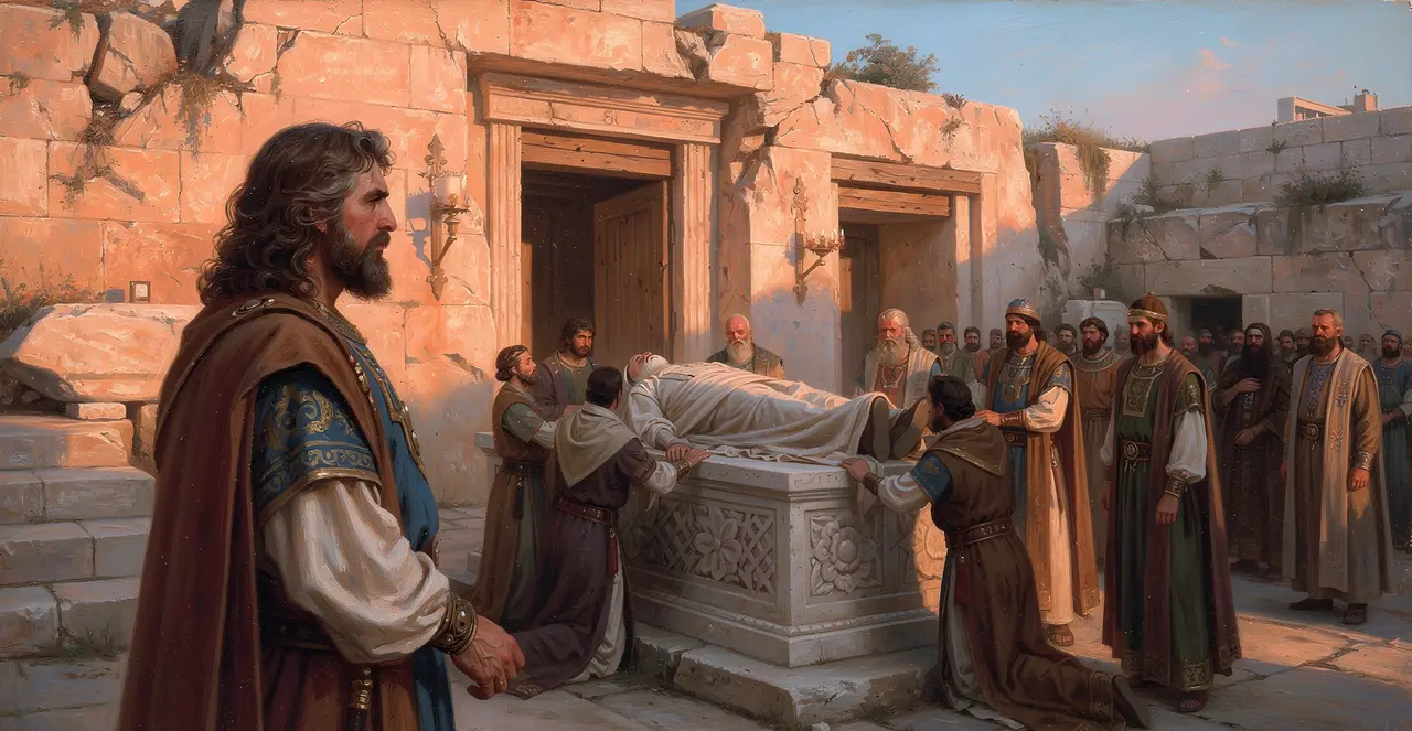 1 Kings 22:50-52 — 1 Kings, oil painting · TruthPrints