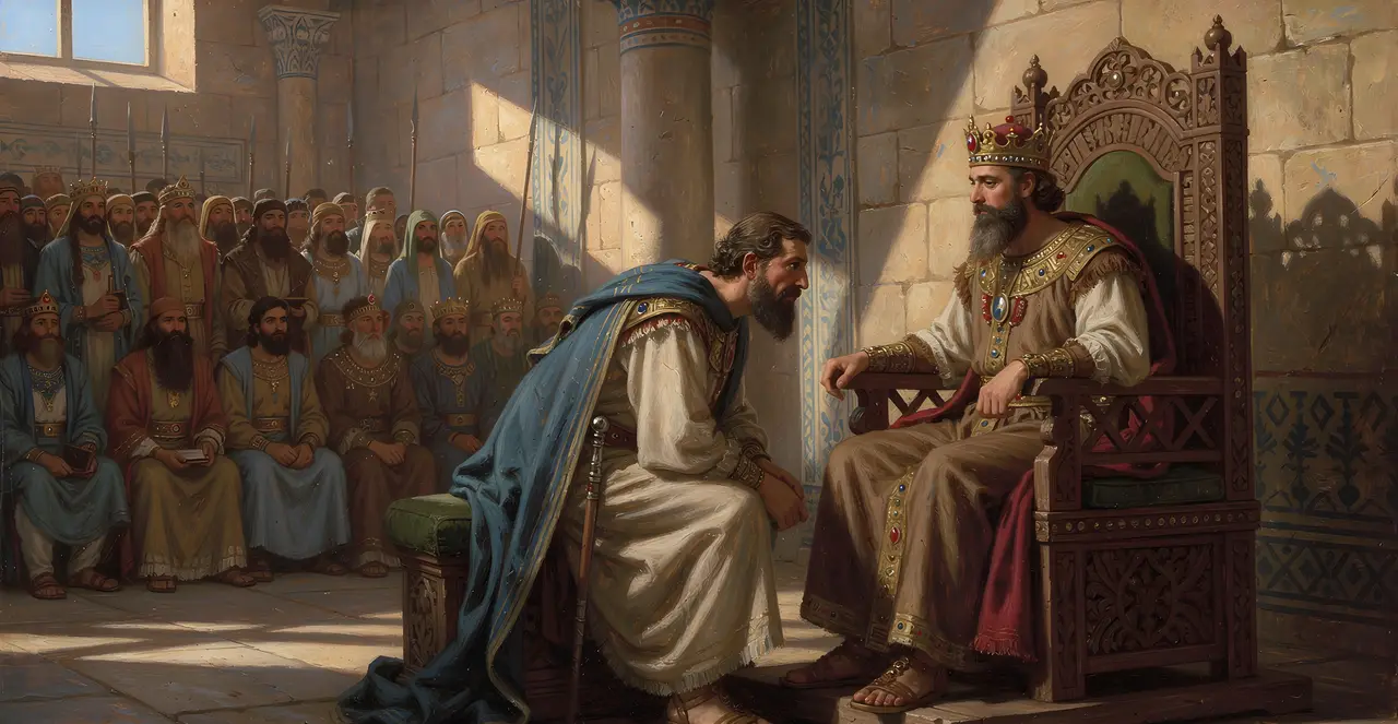 1 Kings 22:6-8 — 1 Kings, oil painting · TruthPrints
