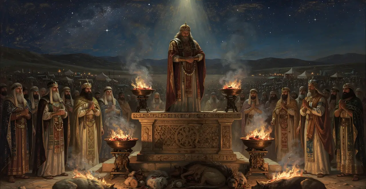 1 Kings 3:1-4 — 1 Kings, oil painting · TruthPrints