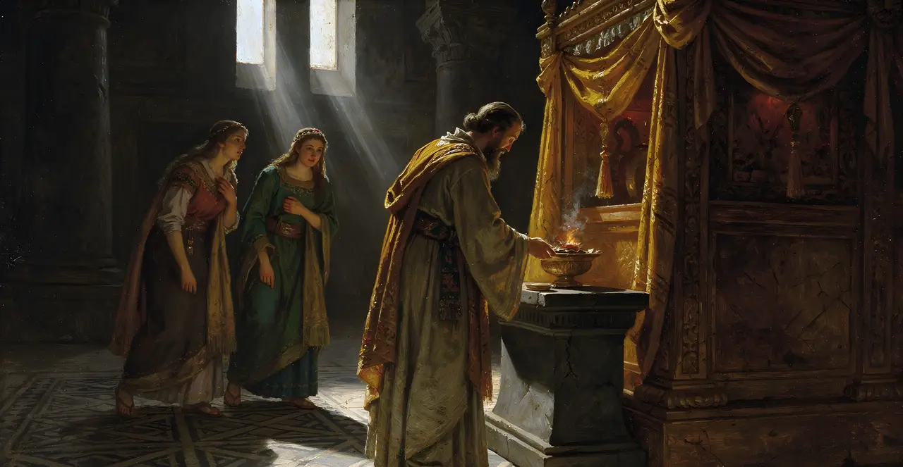1 Kings 3:15-18 — 1 Kings, oil painting · TruthPrints