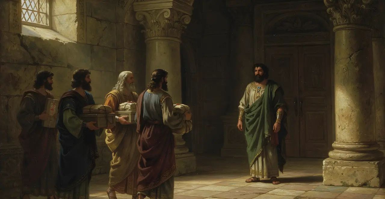 1 Kings 5:1-4 — 1 Kings, oil painting · TruthPrints