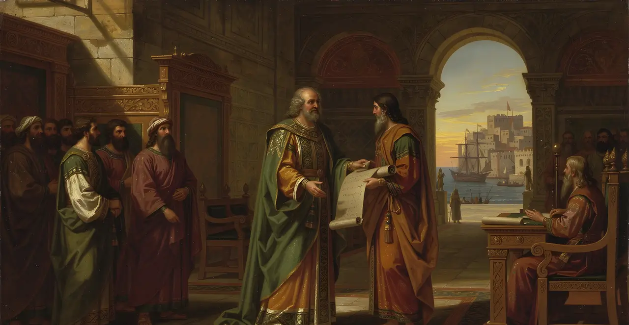 1 Kings 5:7-8 — 1 Kings, oil painting · TruthPrints