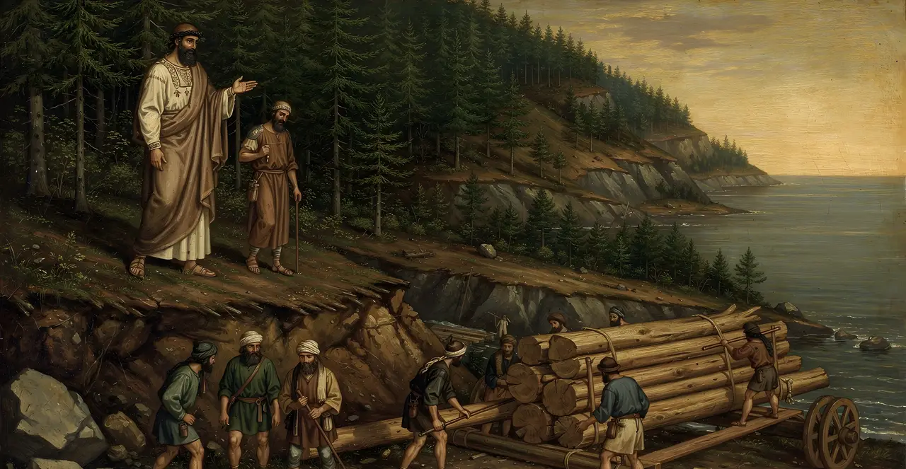 1 Kings 5:9-11 — 1 Kings, oil painting · TruthPrints