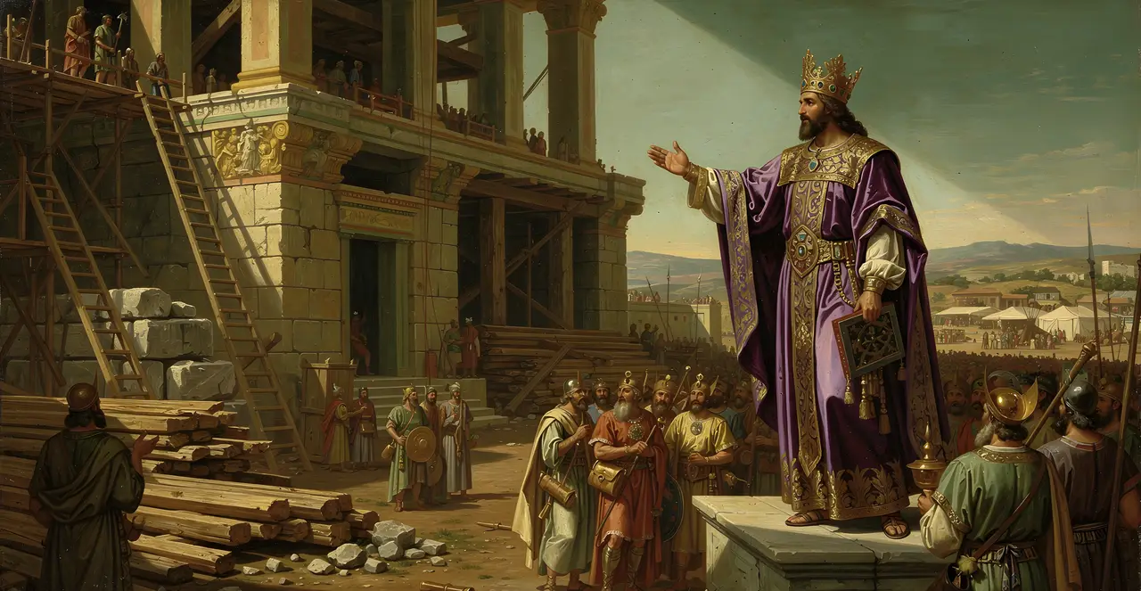 1 Kings 6:1-3 — 1 Kings, oil painting · TruthPrints